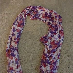 Floral scarf